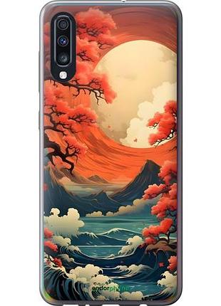 Чехол на samsung galaxy a70 2019 a705f природа японии самсунг а70 2019 а705ф