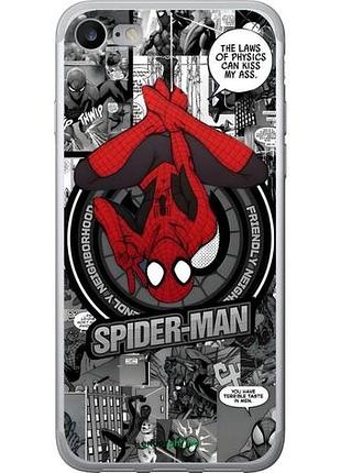 Чехол на iphone 8 человек паук, spiderman айфон 8