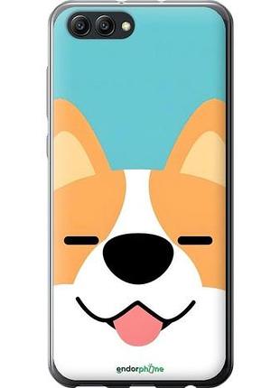 Чехол на huawei honor v10 / view 10 корги