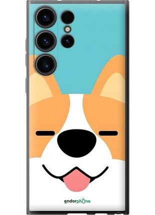 Чехол на samsung galaxy s23 ultra корги