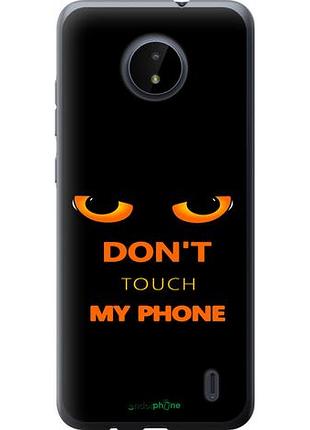 Чехол на nokia c20 don't touch the phone "4261u-2510-10746"