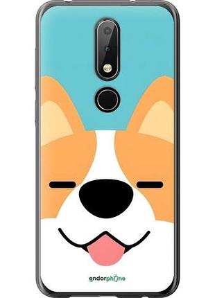 Чехол на nokia 6.1 plus корги