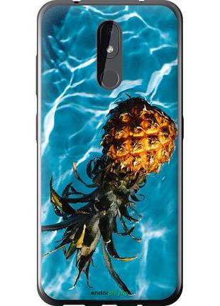 Чехол на nokia 3.2 ананас на воде "4384u-1705-10746"