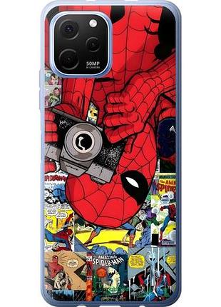Чехол на huawei nova y61 человек паук, spiderman 2 хуавей нова у61 2