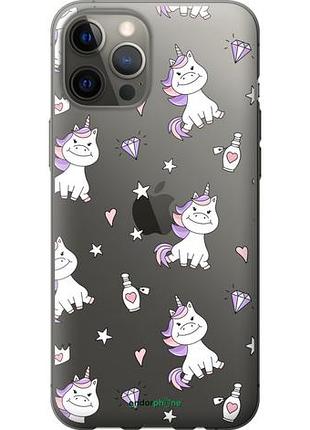 Чохол на iphone 12 pro max єдиноріжок v2 "4703u-2054-10746"