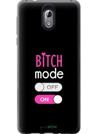 Чехол на nokia 3.1 bitch mode "4548u-1530-10746"
