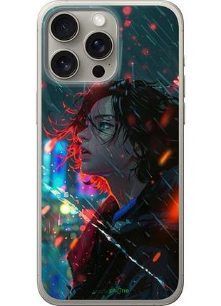 Чехол на iphone 15 pro max ночные огни "6096u-3098-10746"