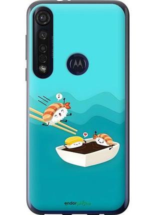 Чехол на motorola g8 plus суши моторола г8 плюс