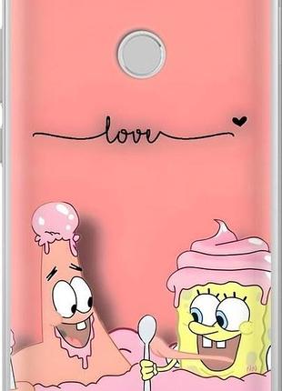 Чехол на xiaomi redmi note 5a prime спанч боб, sponge bob сяоми редми ноут 5а прайм