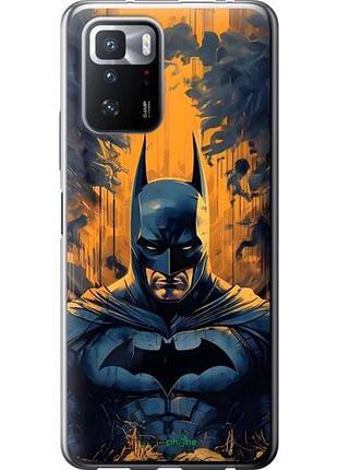 Чехол на xiaomi redmi note 10 pro 5g бетмен, batman сяоми редми ноут 10 про 5г