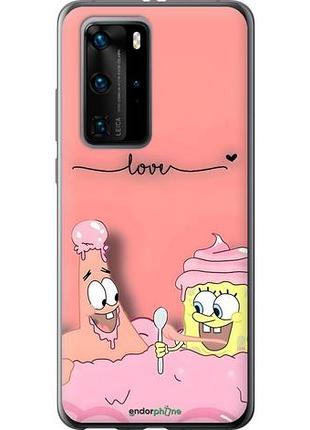 Чохол на huawei p40 pro спанч боб