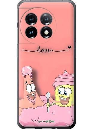 Чехол на oneplus 11 спанч боб, sponge bob 1+ 11