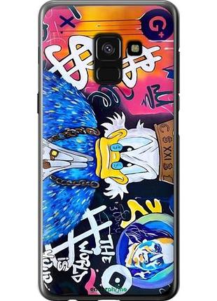 Чехол на samsung galaxy a8 2018 a530f скрудж макдак 2 самсунг а8 2018 а530ф2