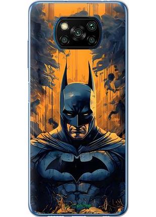 Чехол на xiaomi poco x3 pro бетмен, batman сяоми поко х3 про