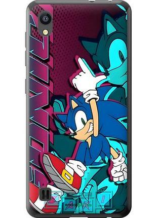 Чехол на zte blade a5 2019 соник sonic зте блейд а5 2019
