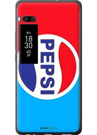 Чехол на meizu pro 7 plus пепси мейзу про 7 плюс
