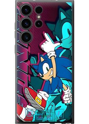 Чехол на samsung galaxy s23 ultra соник sonic самсунг с23 ультра