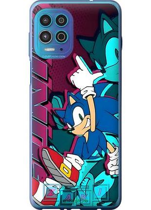 Чехол на motorola edge s соник sonic моторола эдж с