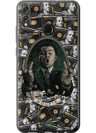 Чохол на huawei honor 8x вовк з вал стріт