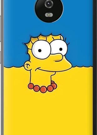 Чохол на motorola moto g5 мардж прапор україни