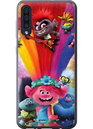 Чехол на samsung galaxy a50 2019 a505f троли самсунг а50 2019 а505ф