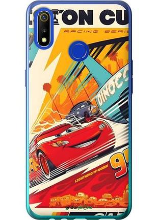 Чехол на realme 3 тачки