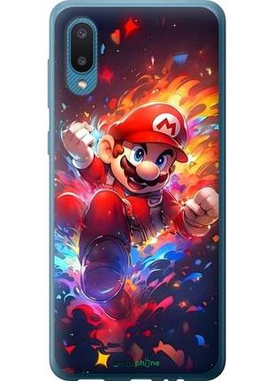 Чехол на samsung galaxy a02 a022g супер марио самсунг а02 а022г