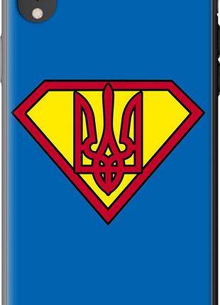 Чехол на iphone xr супер тризуб "1164u-1560-10746"