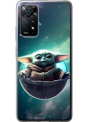 Чохол на xiaomi redmi note 11 малюк йоду