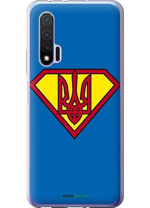 Чехол на huawei nova 6 супер тризуб "1164u-1821-10746"
