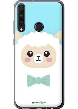 Чехол на huawei y6p милый барашек хуавей у6p