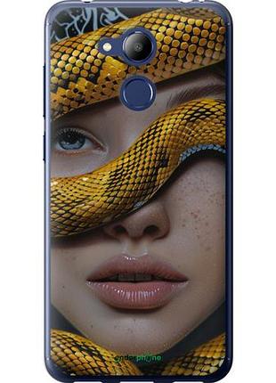 Чехол на huawei honor 6c pro объятия змеи "6081u-1358-10746"