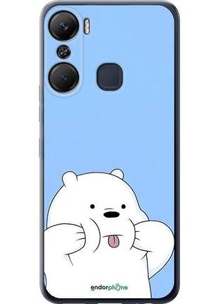 Чехол на infinix hot 12 pro милый мишка инфикс хот 12 про