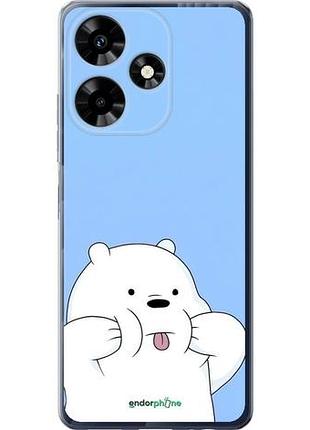 Чехол на infinix hot 30 милый мишка инфикс хот 30