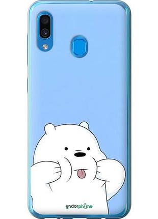 Чохол на samsung galaxy a20 2019 a205f милий ведмедик