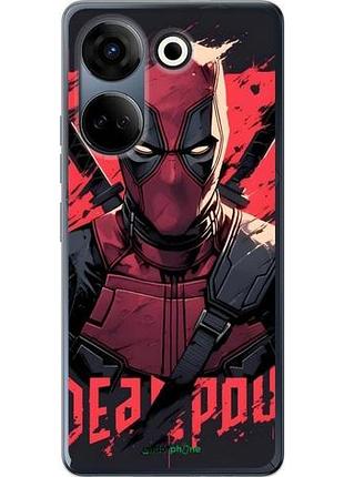 Чехол на tecno camon 20 pro дэдпул, deadpool текно камон 20 про