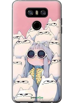 Чохол на lg g6 малятко з котами