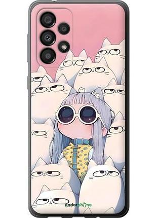 Чохол на samsung galaxy a33 5g a336b малюк з котами