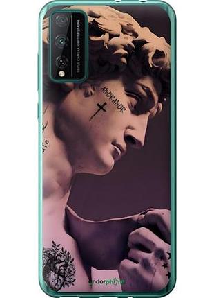 Чехол на huawei honor play 4t pro давид тату хуавей хонор плей 4т про