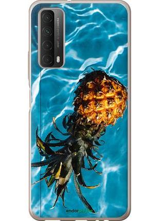 Чехол на huawei p smart 2021 ананас на воде "4384u-2100-10746"