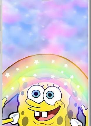 Чехол на huawei honor 3c спанч боб