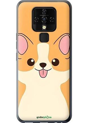 Чехол на tecno camon 16 se ce7j милый пес текно камон 16 се се7j