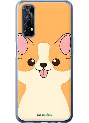 Чехол на realme 7 милый пес риалми 7