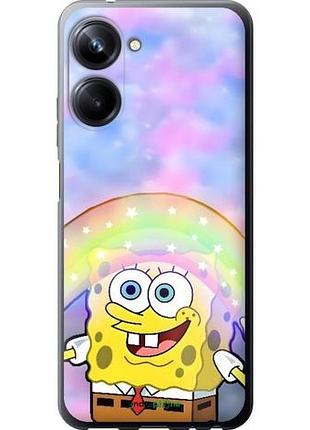 Чехол на realme 10 pro спанч боб, sponge bob риалми 10 про