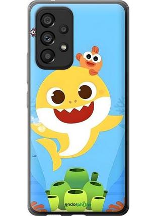 Чехол на samsung galaxy a53 a536e бейби шарк самсунг а53 а536е