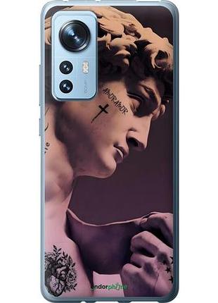 Чехол на xiaomi 12 давид тату сяоми 12