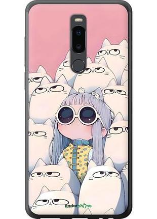 Чохол на meizu note 8 малюк з котами