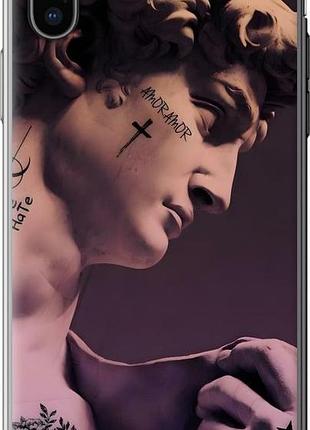Чехол на iphone x давид тату айфон х