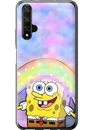 Чохол на huawei nova 5t спанч боб