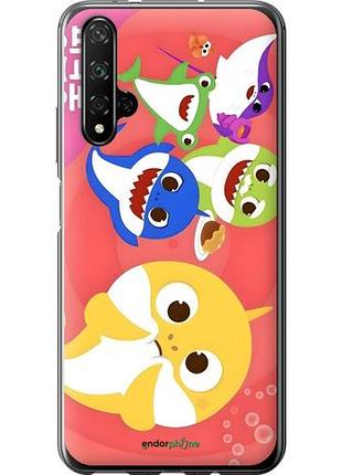 Чехол на huawei nova 5t бейби шаркс